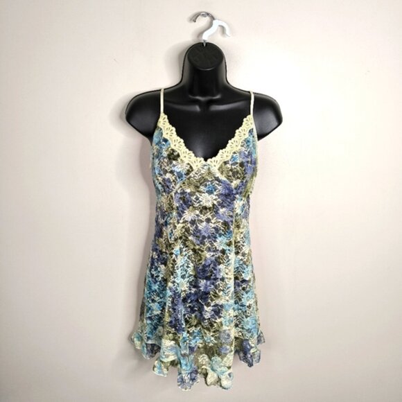 Vintage Other - Vintage Y2K 2000s Fairy Whimsical Lace Sabrina Carpenter Babydoll Slip Dress M